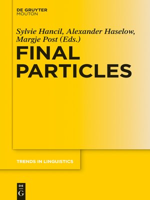 cover image of Final Particles